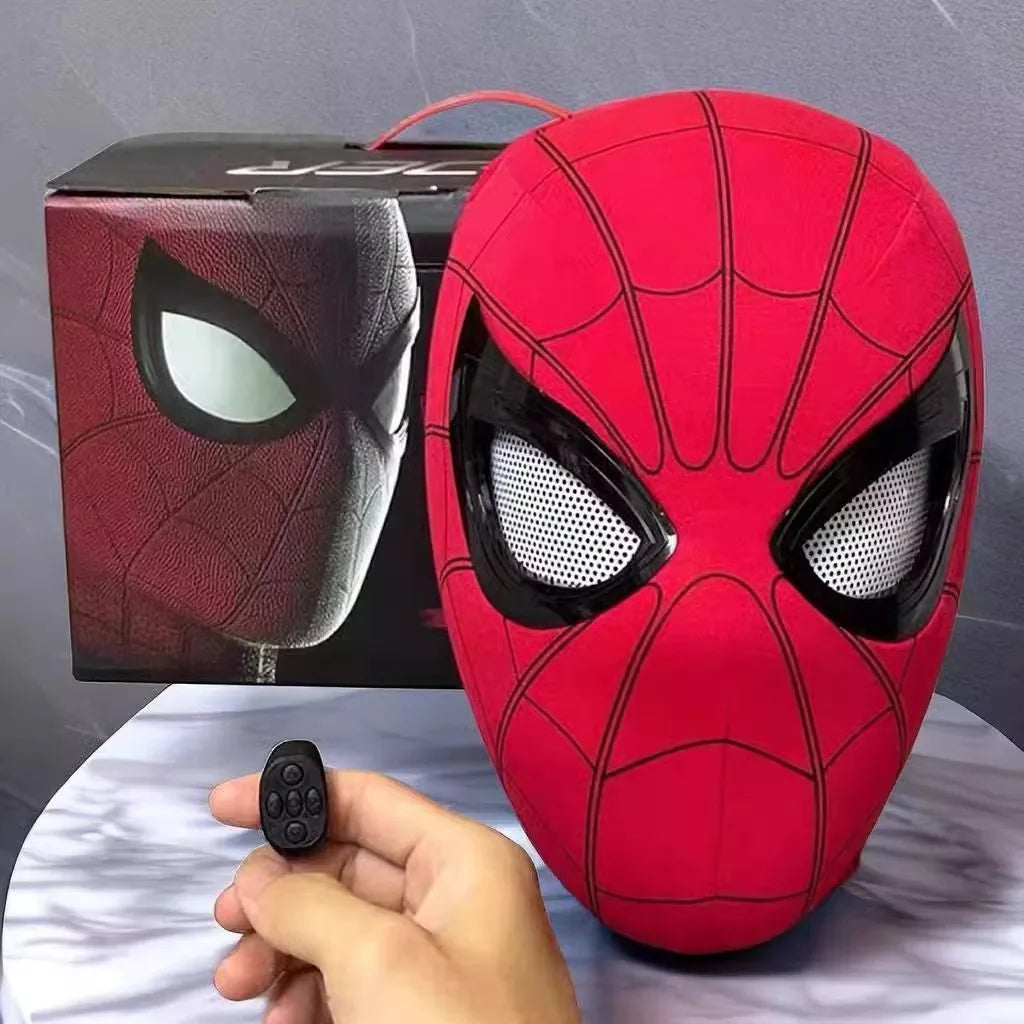 Spider Man Mobile Eye Electronic Spider Man Desktop Decoration Sculpture 1:1 Remote Control Adult and Children'S Gift